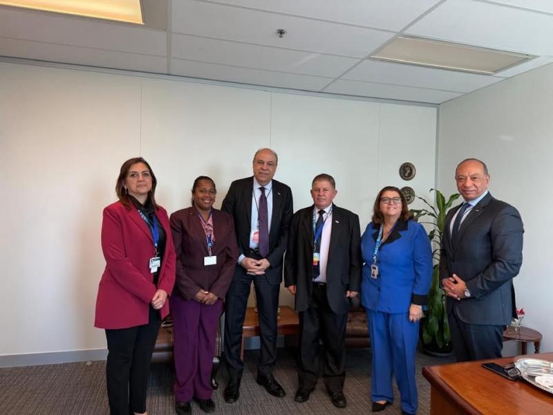 «وزير الطيران المدني» يبحث مع وفد كوبا إمكانية التمهيد لتوقيع اتفاقية نقل جوي وفتح آفاق جديدة للتعاون مع دول الكاريبي