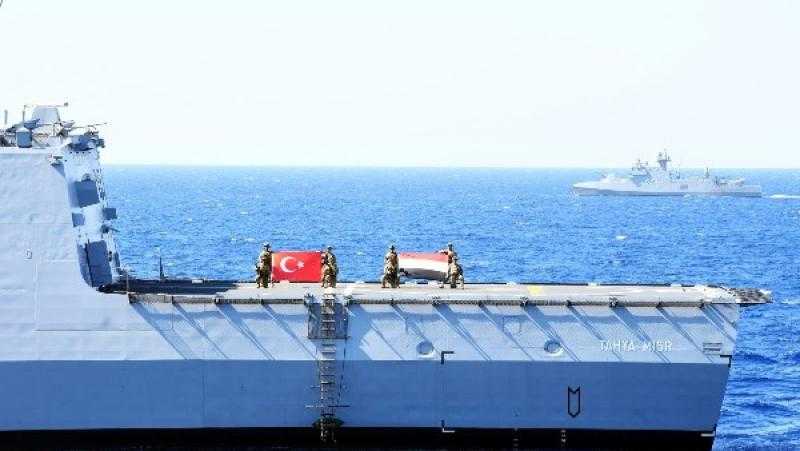 ختام فعاليات التدريب البحري المشترك المصري التركي بحر الصداقة 2025