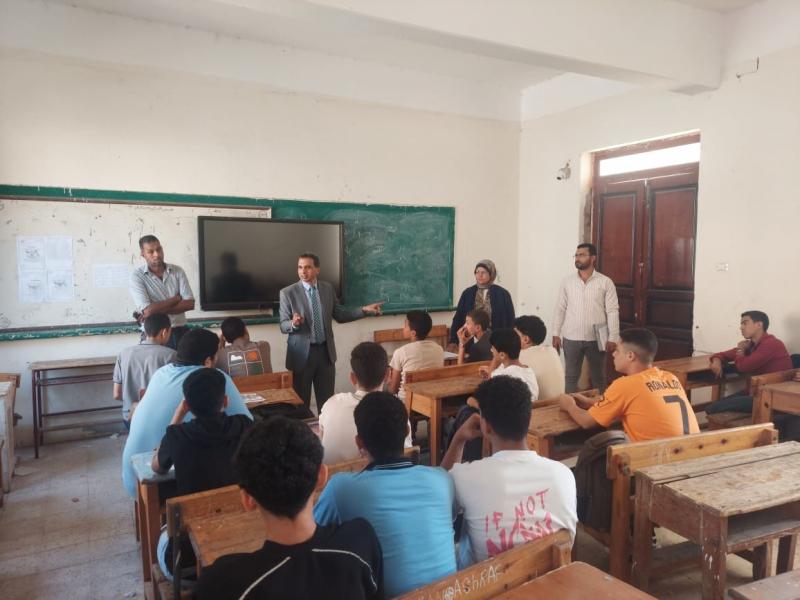 تعليم كفر الشيخ: جولة ميدانية لمتابعة انضباط العملية التعليمية بمدارس شرق