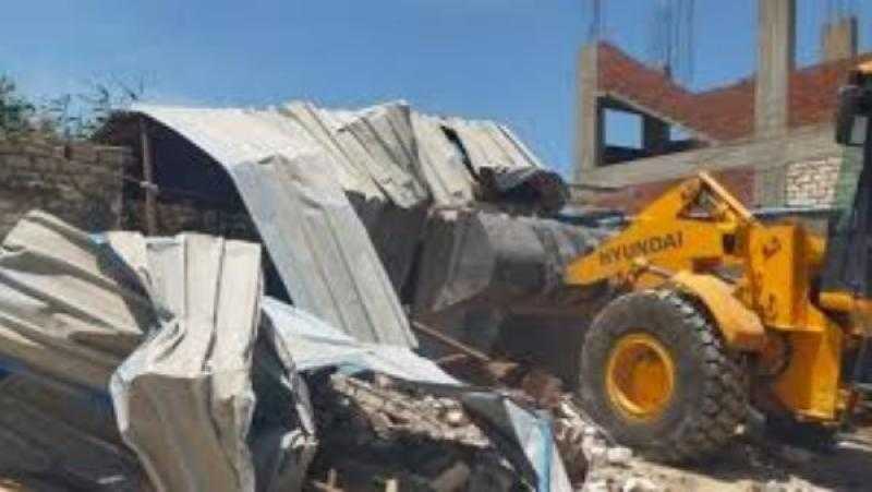 استرداد 1610 أمتار من أراضي الدولة بالإسكندرية وإزالة التعديات عليها