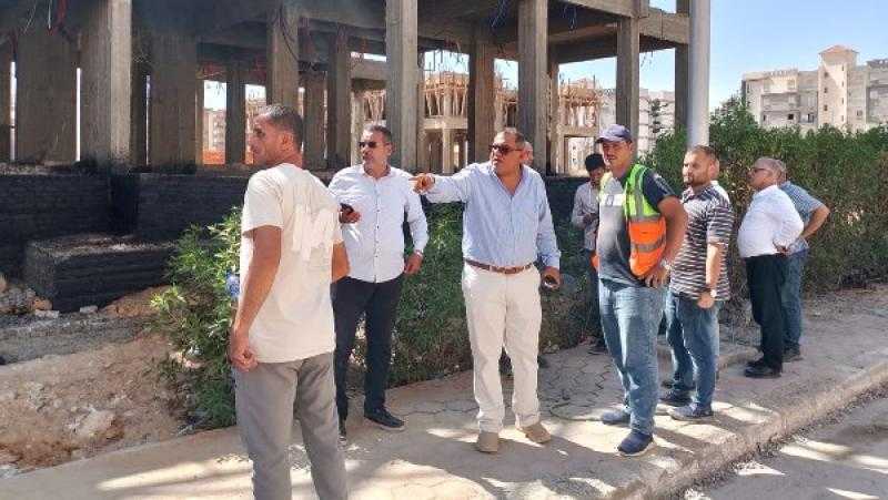 حملة ميدانية مكبرة لمتابعة مشروعات الصيانة ورفع الكفاءة بمدينة الشروق