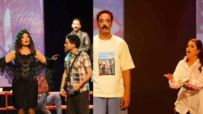 هند صبري ويسرا اللوزي تدعمان عرض وهنا القاهرة ضمن مشروع المسرح الخطير بمسرح أركان