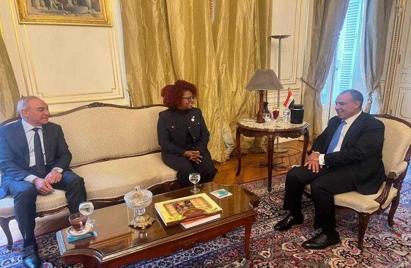 وزير الخارجية يشيد بدعم الجابون وموريشيوس للمرشح العربي والإفريقي بانتخابات اليونسكو