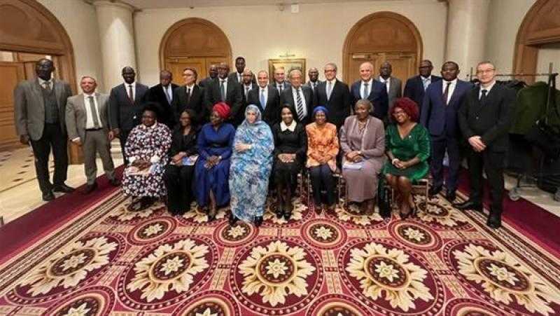 وزير الخارجية يلتقي سفراء الدول الافريقية المعتمدين لدى اليونسكو