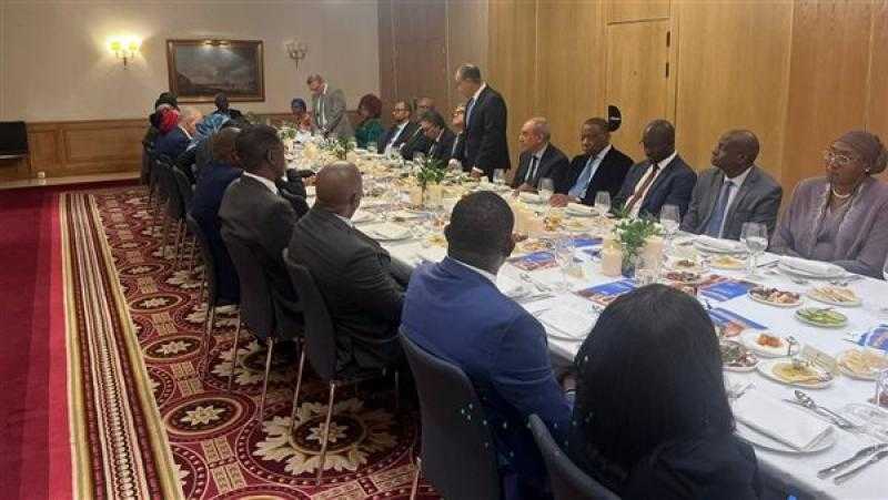 وزير الخارجية يلتقي سفراء الدول الافريقية المعتمدين لدى اليونسكو