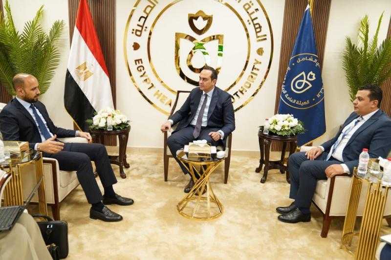 رئيس الرعاية الصحية يلتقي رئيس مجلس أمناء مؤسسة ”حماة الأرض” لبحث أوجه التعاون