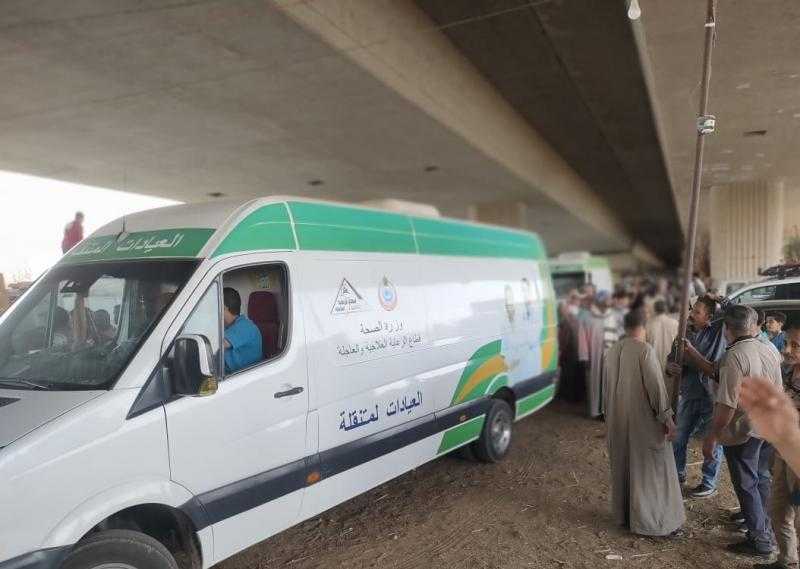 «الصحة» تكثف توفير الخدمات الطبية وأعمال الترصد في قرى المنوفية تزامناً مع ارتفاع منسوب مياه النيل