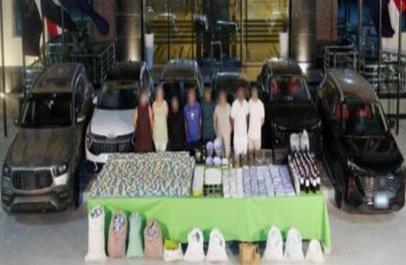 بمضبوطات تقدر بـ 66 مليون جنيه.. تفكيك شبكة دولية لتصنيع مخدر الآيس داخل وكر بالمنوفية
