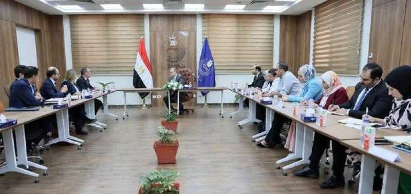 رئيس هيئة الدواء يستقبل وفد صندوق الأمم المتحدة للسكان لبحث آليات توطين وسائل تنظيم الأسرة