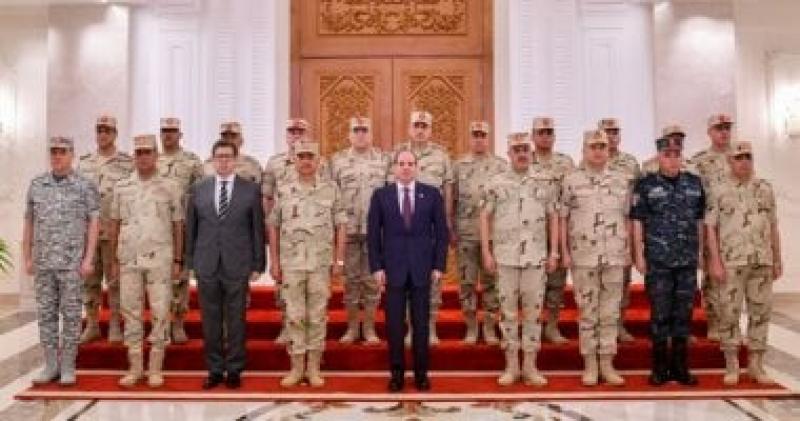 الرئيس السيسى: القوات المسلحة قامت بدور كبير جدا وساهمت بشكل ضخم فى تنمية الدولة المصرية