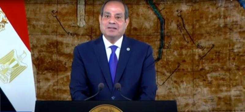 الرئيس السيسى مهنئًا المصريين والقوات المسلحة بذكرى انتصارات أكتوبر: الأمن والاستقرار لن يتحققا إلا بسلام عادل وشامل