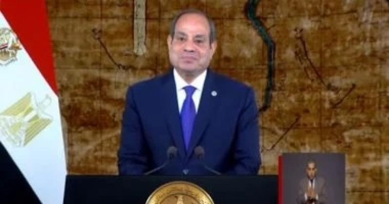 الرئيس السيسى: جيش مصر وطنى من صلب هذا الشعب العظيم ولا يهاب التحديات