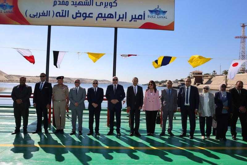 افتتاح كوبري الشهيد أمير إبراهيم العائم بالإسماعيلية ضمن مشروعات ربط سيناء بالوادي