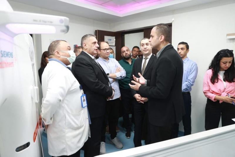 نائب وزير الصحة ونائب محافظ كفر الشيخ يتفقدان مستشفى الصدر