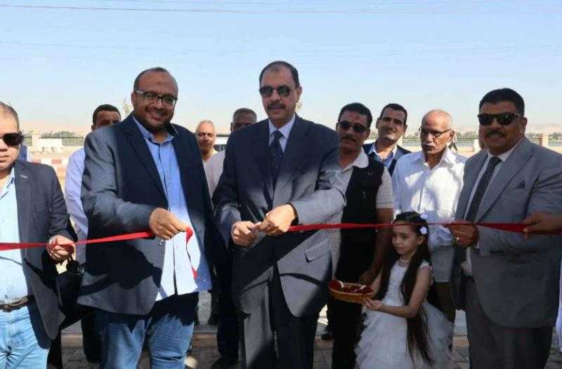 محافظ سوهاج يفتتح محطة رفع صرف صحي السماكين ومشروع تطوير كورنيش المنشاة بطول كيلو متر