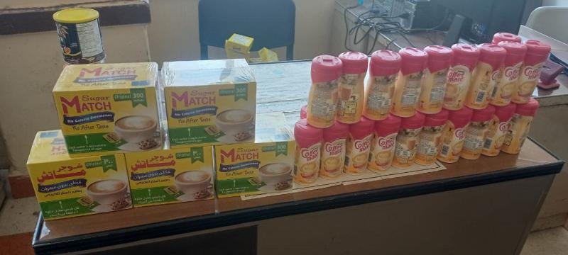 ضبط كميات كبيرة من السلع والمواد الغذائية مجهولة المصدر في العاشر