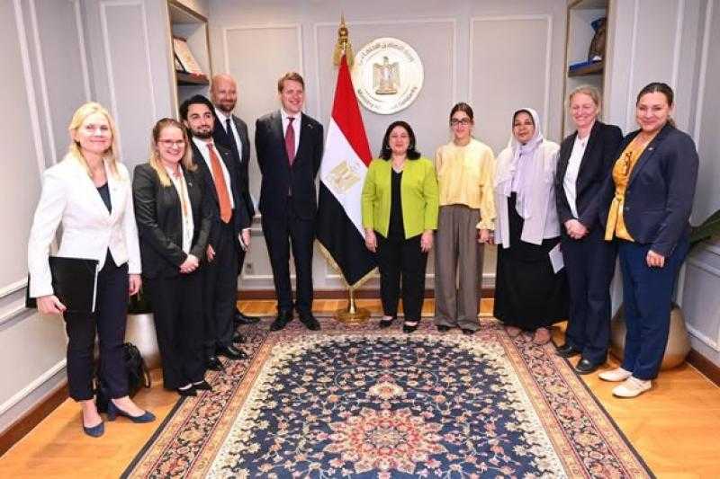 نائبة وزيرة التضامن الاجتماعي تلتقي وزير التنمية الدولية بمملكة النرويج