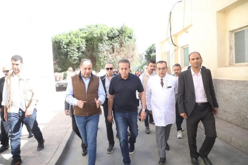 وزير الصحة يفتتح أقسامًا ووحدات طبية متطورة بمستشفى مبرة مصر القديمة