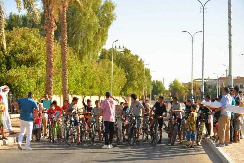 احتفالا بذكرى نصر أكتوبر.. انطلاق ماراثون للدراجات والجري بمدينة نويبع