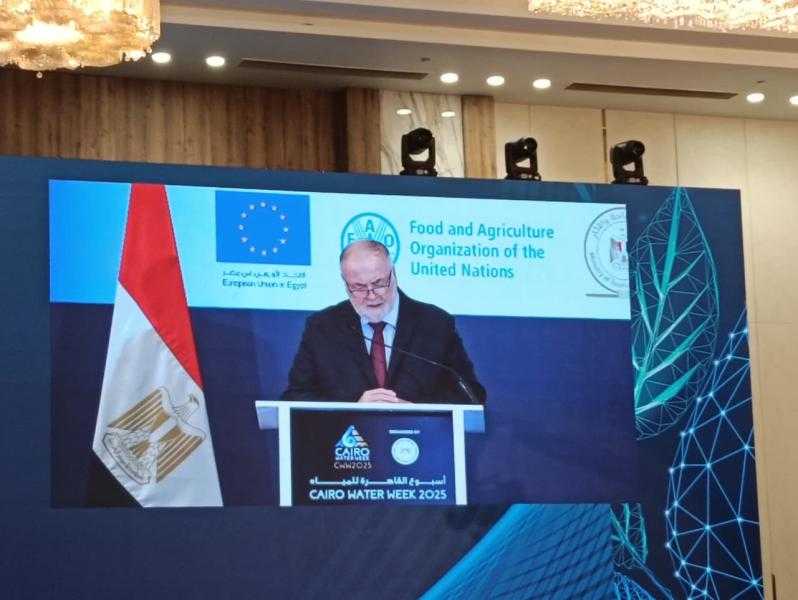 رئيس المجلس العالمي: أسبوع القاهرة للمياه أصبح صوتًا مسموعًا في شتى أرجاء العالم
