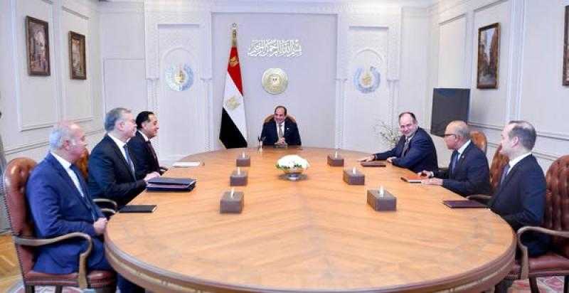 الرئيس السيسي: مبادرات شركة أباتشي في مصر أعطت رسالة إيجابية عن قوة التعاون المصري الأمريكي