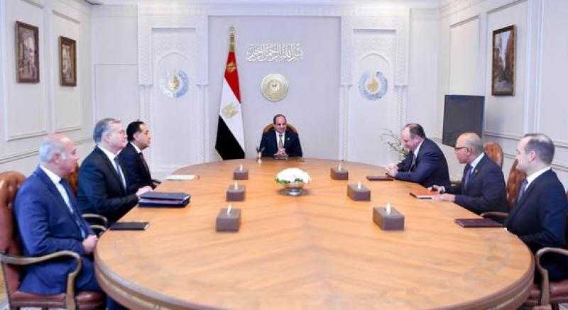 الرئيس السيسي يؤكد استعداد مصر لتقديم كل التسهيلات اللازمة لشركة أباتشي لتحقيق المصالح المشتركة للجانبين