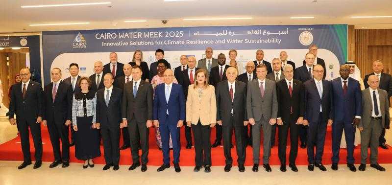 وزير الزراعة يشارك في افتتاح فعاليات النسخة الثامنة من أسبوع القاهرة للمياه