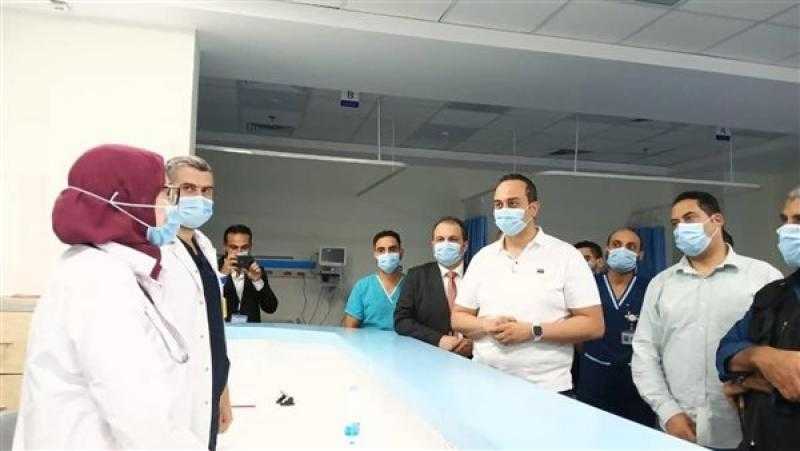 رئيس هيئة الرعاية الصحية يواصل جولته بمحافظة جنوب سيناء