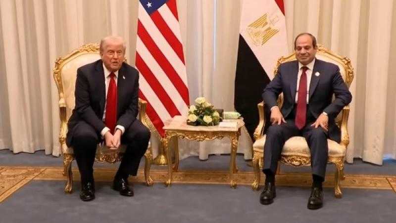 الرئيس السيسي: ترامب هو الوحيد القادر على تحقيق السلام في منطقتنا