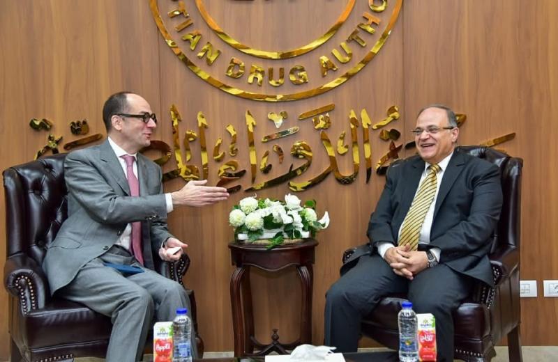 هيئة الدواء المصرية تبحث مع سفارة النمسا سبل توطين الصناعات الدوائية وتعزيز فرص الاستثمار في السوق المصري