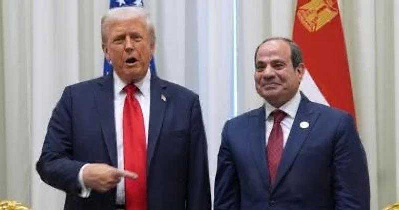 الرئيس السيسى لترامب: نوجه لكم التحية على قدرتكم لإنجاز الاتفاق بشأن غزة