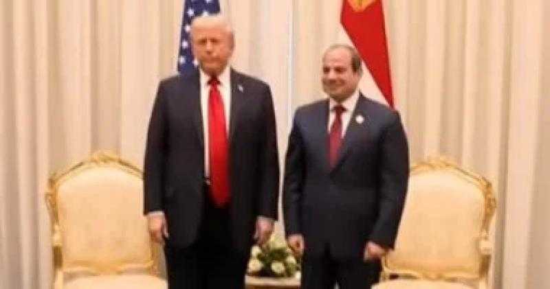 ترامب: أتمنى انضمام الرئيس السيسي إلى مجلس السلام لإدارة غزة