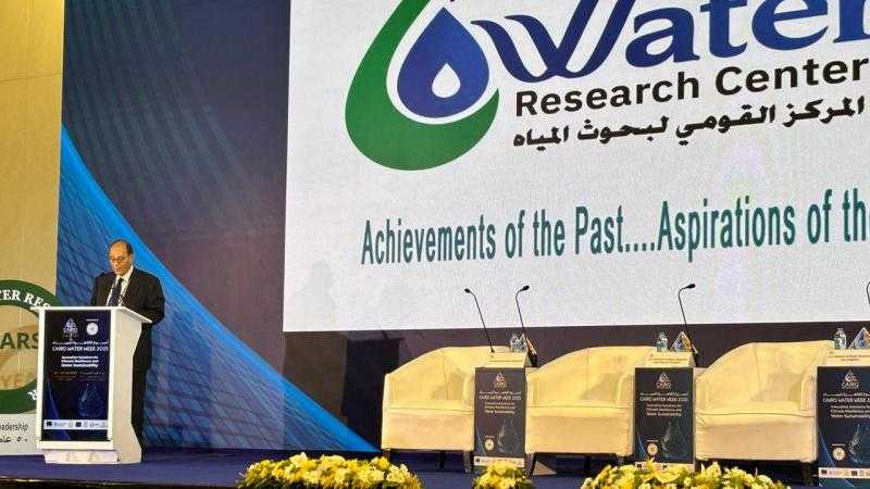 رئيس المجلس العربي للمياه: مصر تبذل جهودًا كبيرة لتعظيم مواردها المائية وتحسين إدارتها | صور