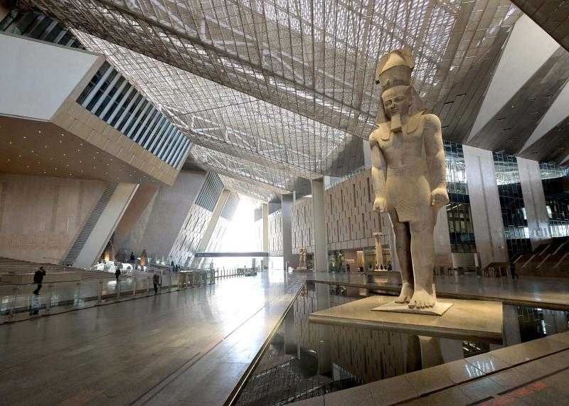 بداية من اليوم.. المتحف المصرى الكبير يغلق أبوابه أمام الزيارة تمهيدا للافتتاح