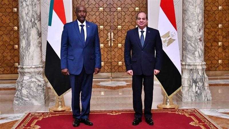 ملفات على طاولة الرئيس السيسي والبرهان في القاهرة.. أبرزها سد النهضة والأزمة السودانية