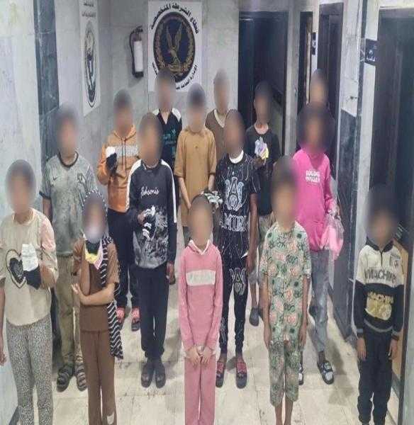 سقوط شبكة تضم 16 شخصًا لاستغلال الأطفال في التسول بالقاهرة والجيزة