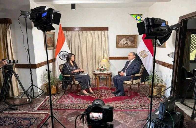 وزير الخارجية يلتقي ممثلي كبرى الصحف الهندية ووكالات الأنباء الدولية| صور