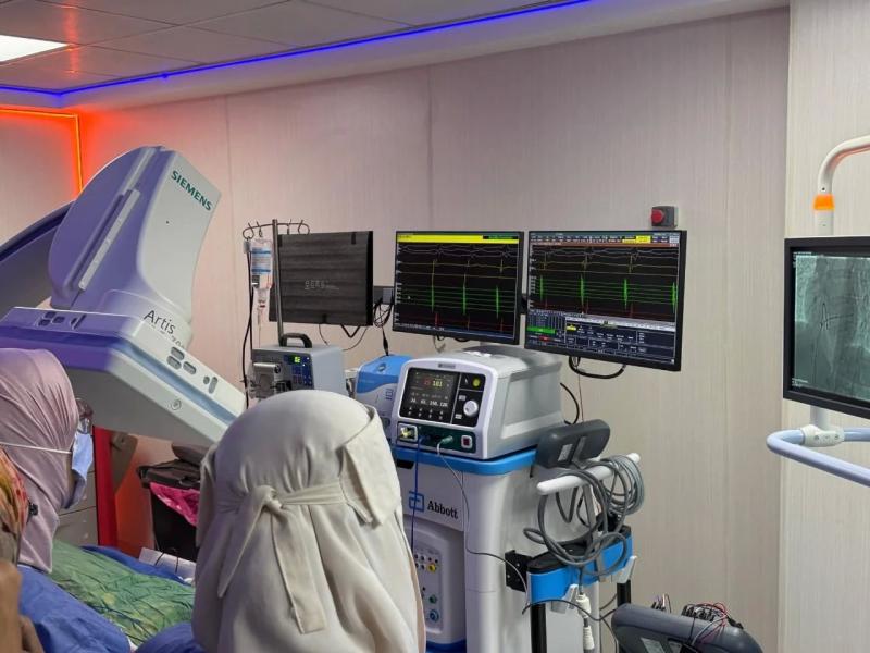 بدء تقديم خدمات كهرباء القلب بمستشفى بنها