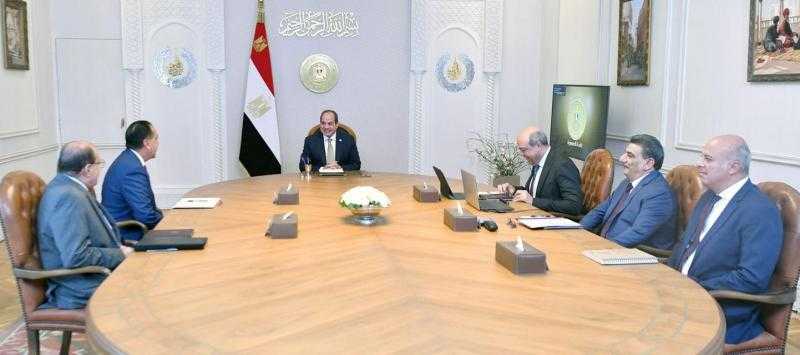 الرئيس السيسي يتابع مستجدات جهود الدولة لتعزيز كفاءة قطاع الطيران المدني