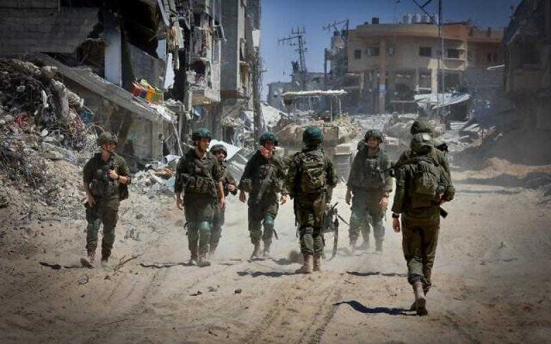 جيش الاحتلال الإسرائيلي يبدأ ترسيم حدود الانسحاب من غزة بكتل خرسانية