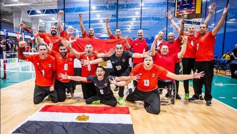 منتخب مصر البارالمبي يتوج بكأس العالم للكرة الطائرة بعد الفوز على البرازيل