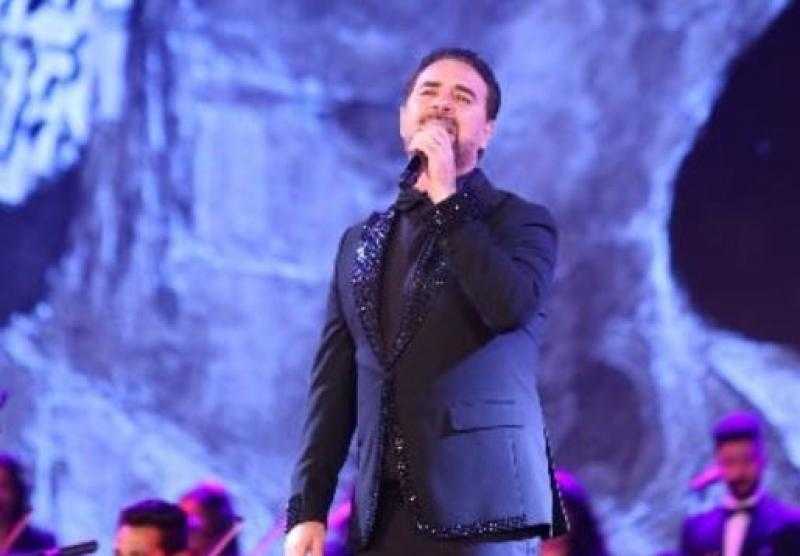 فى الليلة الثالثة للمهرجان.. وائل جسار يوجه التحية لمصر وجيشها