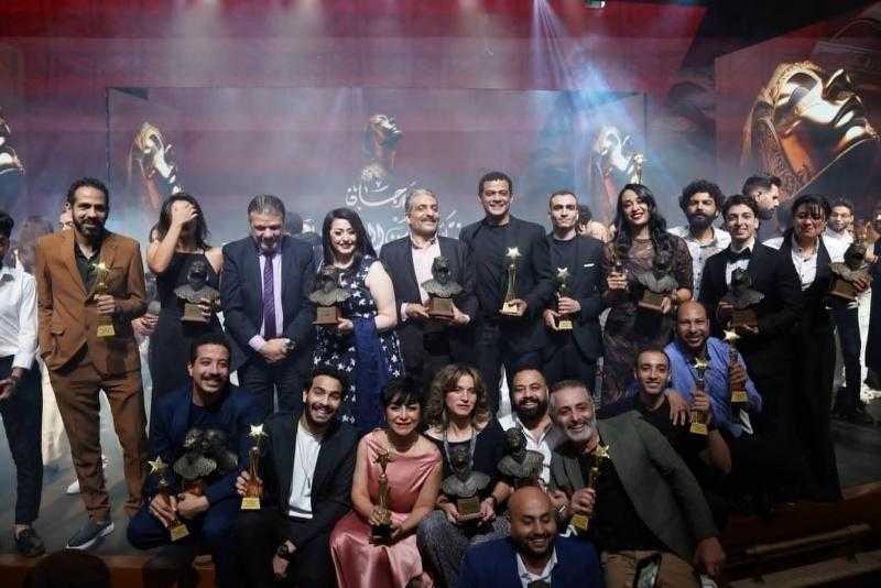 5 عروض تفوز بلقب الأفضل فى مهرجان المهن التمثيلية المسرحى