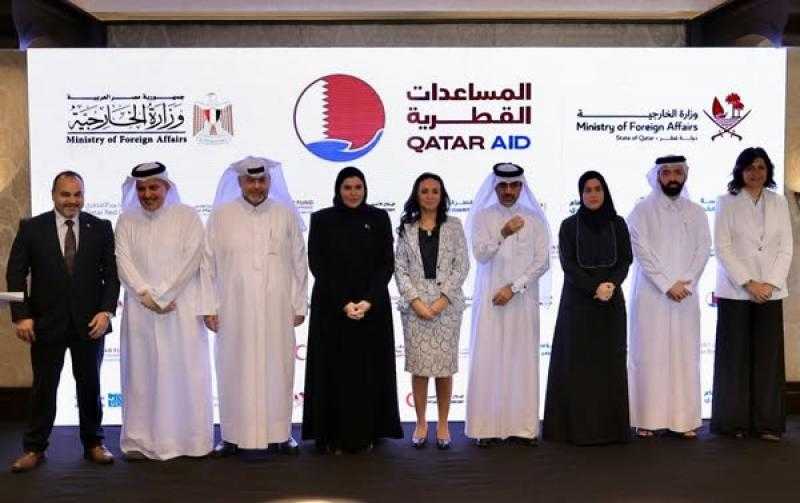 وزيرة التضامن تشهد احتفالية التعاون المصري القطري لتلبية الاحتياجات الإنسانية العاجلة بقطاع غزة