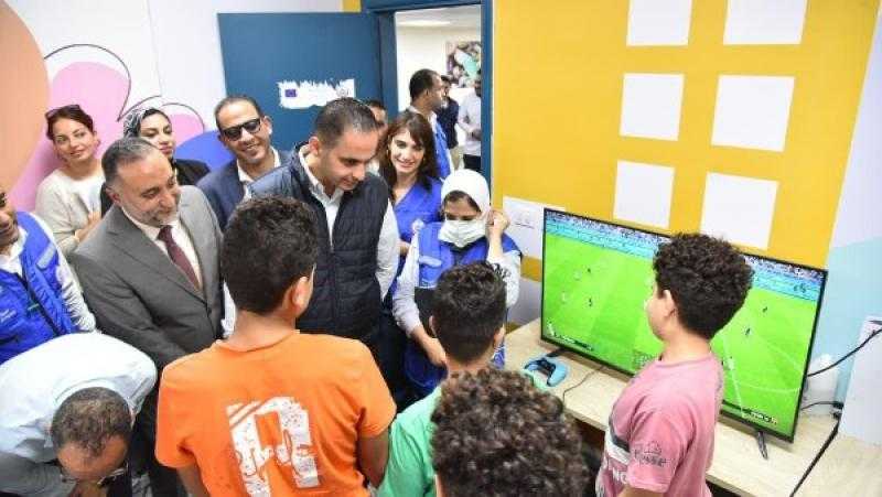 الصحة تتابع علاج الاشقاء الفلسطينيين بمستشفيات العريش | صور