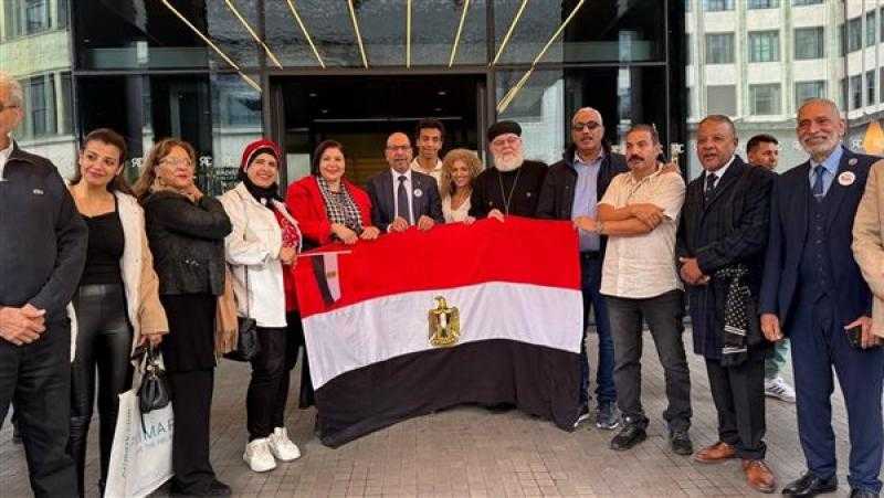 لليوم الثاني على التوالي.. الجاليات المصرية في أوروبا تواصل دعمها للرئيس السيسي في بروكسل