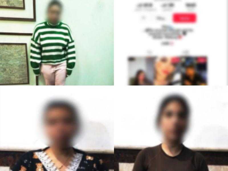 ضبط صانعة المحتوى ندوشة لنشرها فيديوهات رقص بملابس خادشة للحياء وتسهيل الدعارة لفتاتين