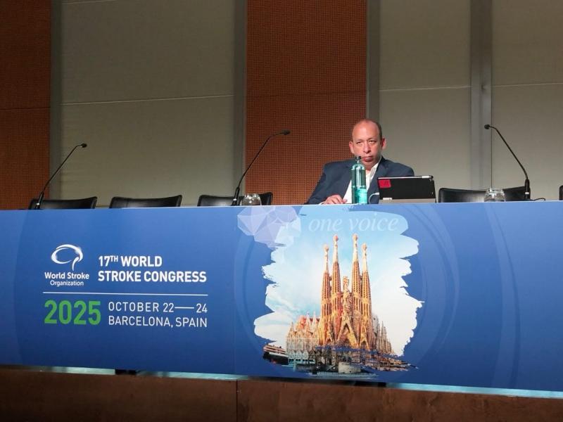 رئيس الشبكة القومية للسكتة الدماغية يشارك في المؤتمر العلمي للسكتة الدماغية 2025 – برشلونة