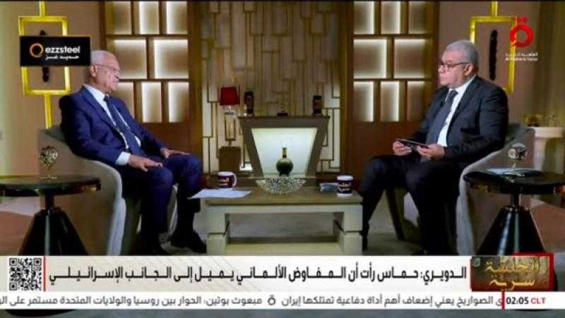 الدويري يروي قصة قيادي من حماس لجأ لأبو مازن لحمايته من قصف إسرائيلي