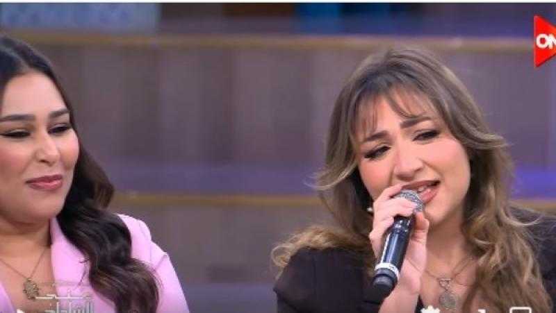 أبطال مسرحية ”أم كلثوم” يتألقون بأغنية ”قلبي دليلي”ببرنامج «معكم» مع منى الشاذلي